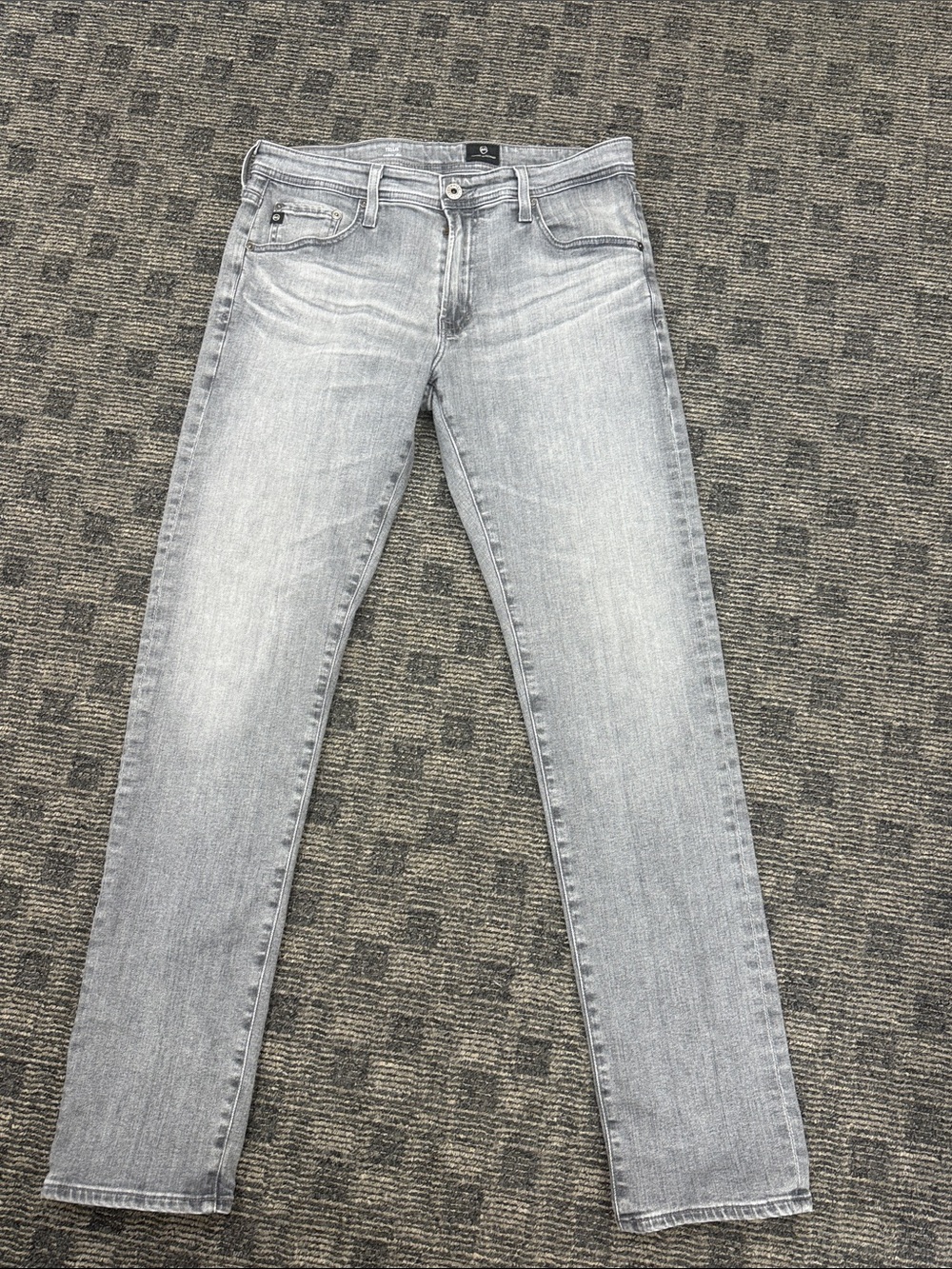 AG‎ Tellis Modern Slim Jeans 32x31 Light Wash Stretch Denim